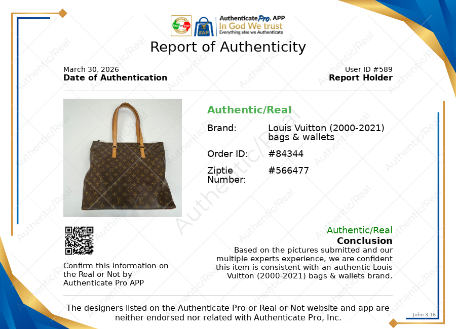 Handbag Luxury Designer By Louis Vuitton In Brown, Size:Large