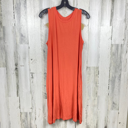 Dress Casual Midi By Time And Tru  Size: Xl