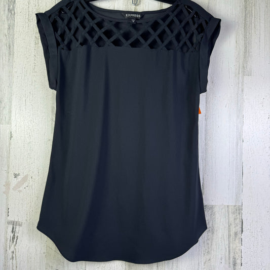 Blouse Short Sleeve By Express O  Size: Xs