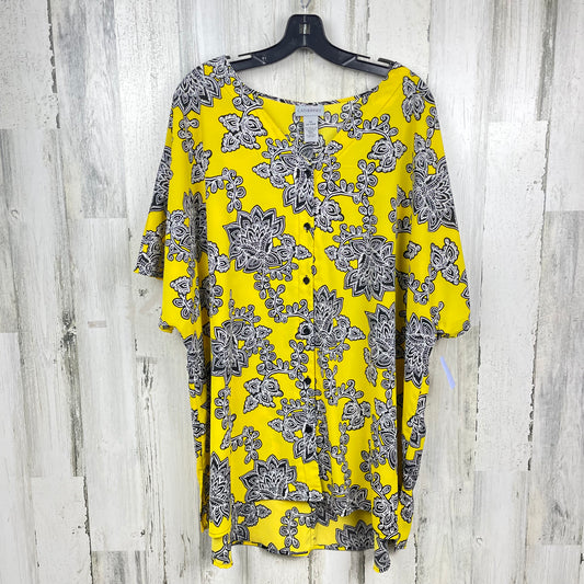 Blouse Short Sleeve By Catherines  Size: 3x