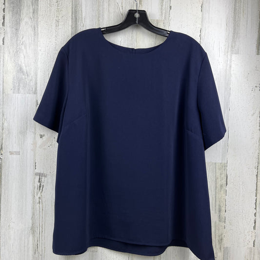 Blouse Short Sleeve By Maggie Mcnaughton  Size: 2x