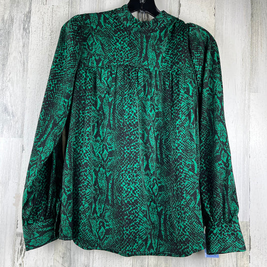Blouse Long Sleeve By Who What Wear  Size: Xs