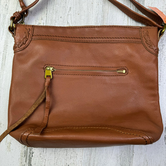 Crossbody Leather By Clothes Mentor  Size: Small