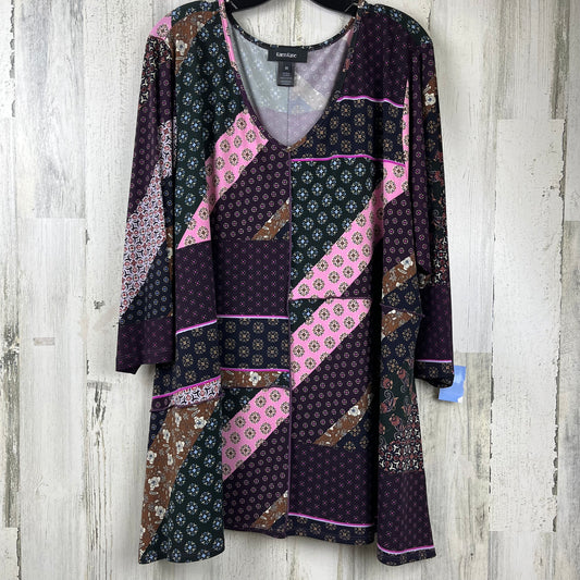 Tunic 3/4 Sleeve By Karen Kane  Size: 3x