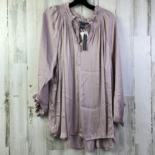 Blouse Long Sleeve By Chelsea And Theodore  Size: 2x