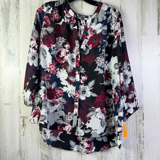 Blouse Long Sleeve By Not Your Daughters Jeans O  Size: L