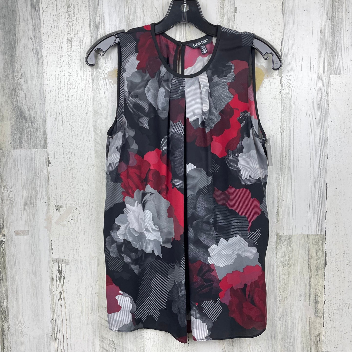 Blouse Sleeveless By Ellen Tracy  Size: M